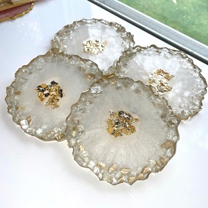 Lightweight Resin Coasters Colors for Casual Dining for Flat Restaurants & Hotels Dinner Servings by HWC - Product Image 4