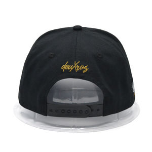 Casquette de baseball unisexe personnalisée en polyester/coton avec logo brodé en 3D, réglable, à fermeture snapback, pour une utilisation décontractée en extérieur - Product Image 2