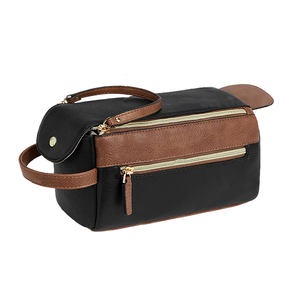 Nouvelle Trousse de Toilette en Cuir 2026 avec Logo Personnalisé, Grande Capacité, Imperméable, Organisateur de Voyage pour Femmes, pour Rangement - Product Image 1