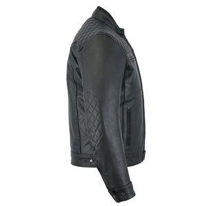 Veste en cuir pour moto de style unique de qualité supérieure pour hommes, tissu en cuir original imperméable et résistant - Product Image 5