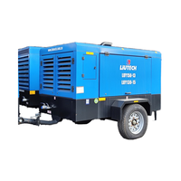 Compresseur d'air Liutech, fabricant de compresseurs d'air Liutech LUY150-13/130-15, compresseur d'air à spirale 140 kW, compresseur mobile pour l'exploitation minière