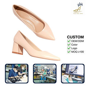Zapatos de Tacón de 5 cm con Punta Suave para Oficina, Tacones de Satén PU, Estilo Slip-on, Fabricación OEM/ODM en Vietnam, Zapatos Profesionales para Mujer - Product Image 6