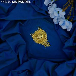 Colgante de circonita para mujer, elegante colgante de aleación chapado en oro antiguo para mujer, colgantes de aleación chapados en oro - Product Image 5