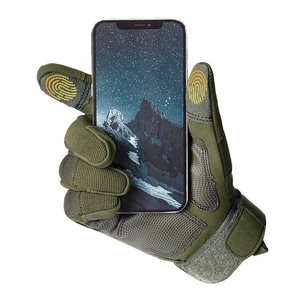 Guantes Tácticos con Logotipo Personalizado, Guantes de Entrenamiento Resistentes para Exteriores con Protección Antideslizante en la Palma y los Nudillos, Venta al Por Mayor, OEM, ODM - Product Image 4
