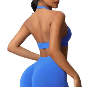 Soutien-gorge de sport sans couture à maintien élevé pour femme, confortable, avec logo personnalisé, idéal pour la gym, le fitness et le yoga - Collection 2026 - Product Image 5