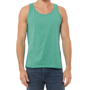 Débardeur en coton respirant pour homme, couleur unie, sans manches, pour la gym, la course, le sport, le fitness, style décontracté, anti-humidité - Product Image 4