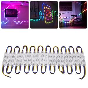 Modulo LED RGB 5050 Impermeabile per Insegne Luminose Verdi, Luci per Vetrine, Chip in Alluminio, 12V DC, 5W, IP66, 3000K - Product Image 4