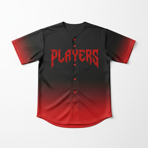Camiseta de Béisbol Personalizada 100% Poliéster, Camisetas Deportivas Transpirables de Alta Calidad - Product Image 1