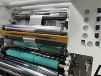 Machine de laminage sans solvant Triplex pour la lamination de feuilles d'aluminium pour emballages alimentaires flexibles, haute performance