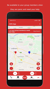 Application d'alerte d'urgence SOS pour Android et iOS, système de sécurité mobile avec alerte de panique et fonctions de suivi de sécurité à domicile - Product Image 4