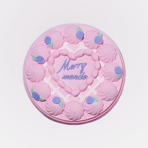 Base de maquillaje en cojín coreana Merimongde Happy Your Day Cushion 01 Ivory, base de maquillaje en cojín con efecto luminoso, cosméticos, base de maquillaje. - Product Image 4