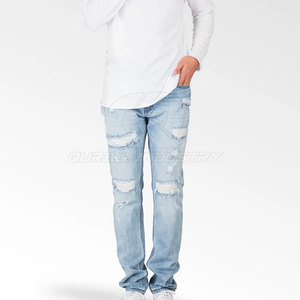 Durable Style Modern Fit Casual Men Straight Canvas <b>Jeans</b> Pant Breathable Lightweight Fabric Comfortable for Long <b>Working</b> Hours - Product Image 6