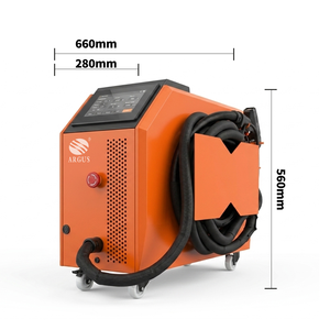 ARGUS Soudeuse <span class=keywords><strong>laser</strong></span> à fibre portative 1200W à refroidissement par air avec alimentation en fil intégrée, facile à utiliser, pour <span class=keywords><strong>atelier</strong></span> de bricolage métallique - Product Image 3