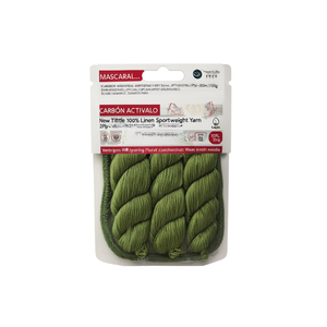 Nouveau fil 100 % lin sportweight 2 plis - 300 m/100 g, lin filé à humide pour tricot et crochet - Fabriqué en Inde - Product Image 2