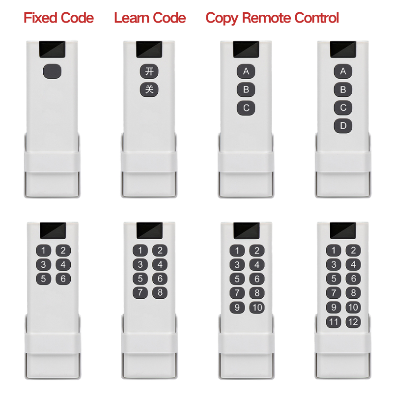 433MHz Smart Privacy Function 4 Button