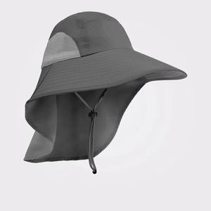 Sombrero de Pescador Informal con Estampado Digital de Nuevo Diseño para Adultos Unisex, 100% Poliéster, para Viajes, Playa y Protección Solar - Product Image 4