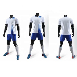 Chất lượng cao 100% <span class=keywords><strong>polyester</strong></span> Câu Lạc Bộ Bóng Đá Đồng phục thể thao teamwear thiết lập đào tạo bóng đá Kit thể thao Jersey và quần short Combo - Product Image 5