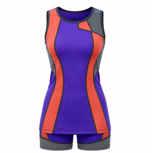 Uniforme de Netball Unisex al por Mayor, 100% Poliéster, de Alta Calidad, Transpirable, Antiarrugas, sin Mangas, Ropa Deportiva - Product Image 1