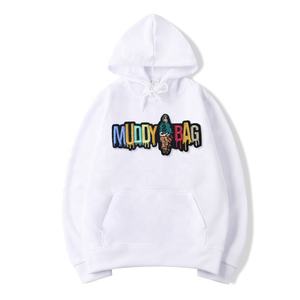 Ensemble sweat à capuche en molleton épais et chenille brodé avec patch, design 2026, logo personnalisé, haute qualité, 100 % coton, pour homme, collection automne - Product Image 3