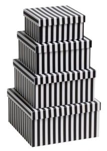 Square Checkerboard MDF/Resin Jewelry Box Minimalist Design <b>Stackable</b> Double Tier Eco-Friendly Multifunctional Bedroom Living - Product Image 6