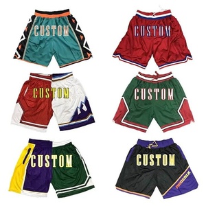Custom Basketball Shorts Comfortable Polyester Cotton Men's Sport Quick Dry Sublimation Logo Print Mesh Shorts - Product Image 1