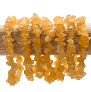Chip <b>Bracelet</b> Natural Orange Calcite Chip <b>Bracelet</b> Crystal Stone Chip <b>Bracelet</b> Gemstone Women Colorful Natural Crystal - Product Image 6