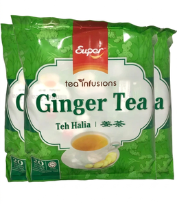 Thé au gingembre de haute qualité, très vendu, boisson naturelle chauffante pour le bien-être quotidien et le confort digestif, boîte de 20 sachets de thé - Product Image 2