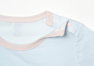 JALBEBE Body Neonato in Cotone 100% Intrecciato, Ecologico e Lavabile, con Bottoni sulle Spalle e Maniche Lunghe, Vendita all'Ingrosso - Product Image 5