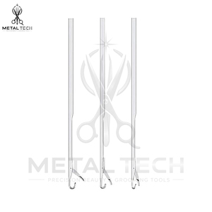 Top Sale Stainless Steel Hair Extension Holder Tool Latch Hook <b>Needle</b> Set Wire Pulling <b>Threader</b> for Micro Ring Extensions - Product Image 4