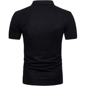 เสื้อเชิ้ตแขนสั้นผู้ชาย EDOOR WEARS แบบลำลอง ติดกระดุม ผ้าถัก 100% ผ้าฝ้ายเนื้อเรียบ พิมพ์ลายโลโก้ด้านหน้า ผ้าระบายอากาศ พิมพ์ลายดิจิตอล - Product Image 2