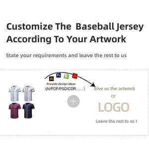 Maillots de baseball pour hommes HEAVYWEIGHT APPAREL 2025 – Nouveauté, vente en gros, haute qualité, 100 % polyester respirant, imprimé par transfert thermique - Product Image 2