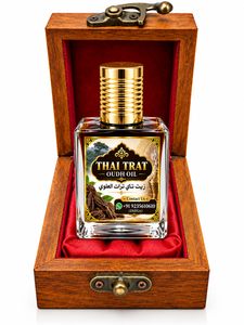 Aceites Aloura, Aceite de Oud Tailandés de Lujo, Natural, Orgánico, 100% Puro, Destilado al Vapor, Botella Cuadrada, Aroma Amaderado, Especiado y Terroso, Para Todo Tipo de Piel - Product Image 4