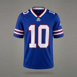 Quick Dry Breathable Moisture-Wicking Short Sleeve American Football Jersey for <b>Athletes</b> Premium Quality for Match and Training - Product Image 1