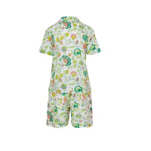 Conjunto de Pijama de Algodón Floral Lavable y Ecológico de la Mejor Calidad para Mujer, Tela Suave y Cómoda, Dos Piezas, Corte Ajustado, Verano - Product Image 5