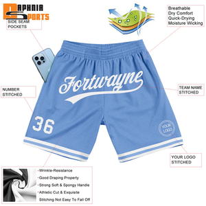 Double <b>Layer</b> Mesh Shorts High Quality Breathable Quick Drying Men Women Custom Sublimation Gym Basketball Mesh Shorts - Product Image 2