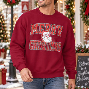 Unique Seasonal <b>Artwork</b> With Warm Construction And Comfortable Feel For <b>Christmas</b> Celebrations Men <b>Christmas</b> Sweatshirt - Product Image 4