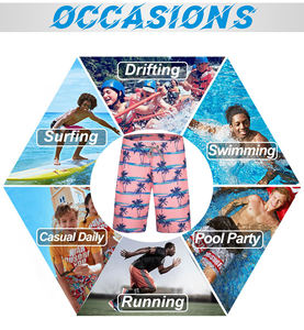 Nouveauté 2026 : Short de plage pour homme, impression par sublimation, tissu doux et écologique, short de plage tendance pour homme - Product Image 6