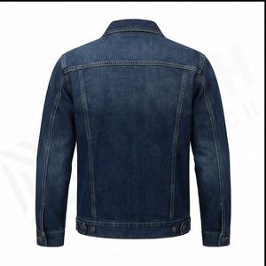 Nouveau style de veste d'hiver en jean taille normale de haute qualité vêtements pour hommes veste en jean d'hiver de haute qualité respirante - Product Image 3