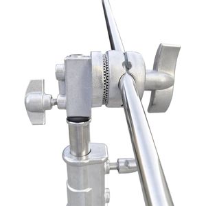 Support photo professionnel robuste avec bras articulé de 102 pouces, trépied réglable et bras de maintien de 39 pouces, 2 têtes de fixation - Product Image 6