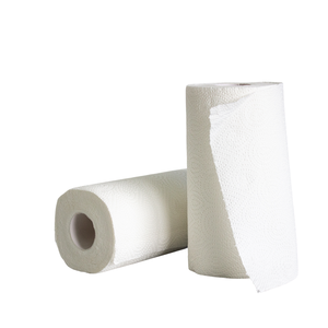 Rouleau de papier essuie-tout 2 plis, pliage simple, absorbant, en pâte de bois vierge, rouleau standard, prix compétitif - Product Image 6