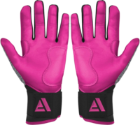 Guantes de Béisbol Personalizables de Cuero de Primera Calidad con Cierre de Velcro, Soporte de Muñeca Personalizado y Ajuste Estándar