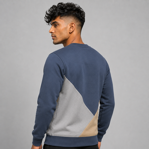 Sudadera de Invierno de Algodón Sea Island Premium para Hombre, Ultra Suave, Lujosa, Casual, Cuello Redondo, Ligera, Tejido Transpirable con Nervaduras - Product Image 4