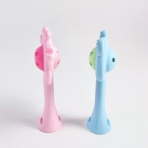 Mordedor de Silicona con Forma de Cangrejo para Bebés, Juguete de Dentición de Grado Alimenticio, Mordedor Suave para Bebés, Fácil de Limpiar - Product Image 4