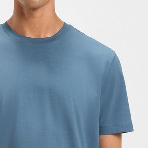 Qualité supérieure pour les acheteurs en gros, service OEM, designs avec coupe décontractée, col rond, prix avantageux, t-shirt à manches courtes pour homme - Product Image 4