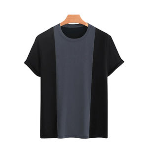 เสื้อยืดผู้ชายคอตตอน 100% สไตล์ลำลอง ยูนิเซ็กซ์ พิมพ์ลายโลโก้ตามสั่ง ขายดี พร้อมปักลายแขนเสื้อแบบแร็กแลน ทรงปกติ - Product Image 3