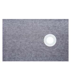 Kit per Doccia Impermeabile 38x60 con Flangia di Collegamento Offset in ABS da 4 Pollici e Griglia in Acciaio Inox da 4 Pollici - Product Image 3