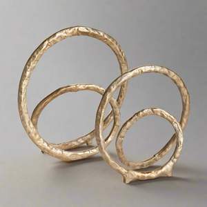 Objetos Decorativos Metálicos Hechos a Mano, Esculturas Perfectas para Decoración del Hogar Inspirada en Galerías - Product Image 6