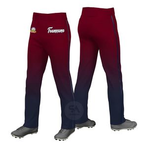 Professional Quick Dry High Elasticity Gradient <b>Athletic</b> Baseball Uniform Pants for Training and Competitive Play - Product Image 6