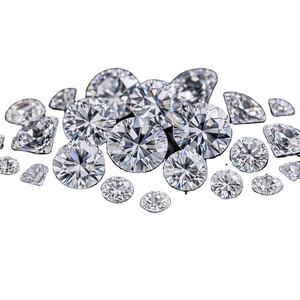 Diamantes Blancos Naturales Sueltos, Corte Brillante Redondo, Color D, Claridad VS VVS, de 0.8mm-5mm, Certificados para Joyería Pulida al por Mayor - Product Image 1