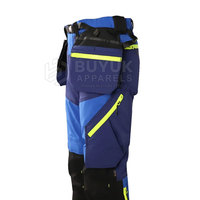 Pantalones de Trabajo Industriales Resistentes para Carpintero, Mecánico, Ingeniero, Construcción, Duraderos, Transpirables, de Secado Rápido, con Rodilla Reforzada